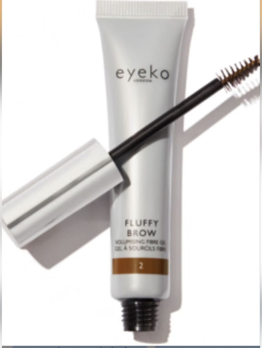 Eyeko Fluffy Brow Volumizing Gel in Warm Brown